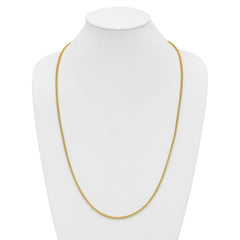 14K 30 inch 2.3mm Franco with Lobster Clasp Chain