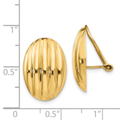 14k Non-pierced Fancy Earrings