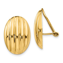 14k Non-pierced Fancy Earrings
