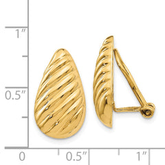 14k Non-pierced Fancy Earrings - 5