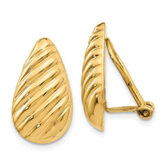 14k Non-pierced Fancy Earrings - 5