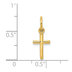14k Small Cross Charm - 2