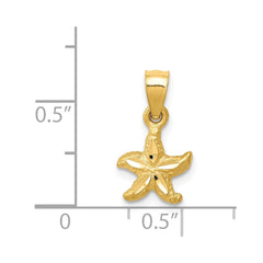 14K Starfish Pendant - 2
