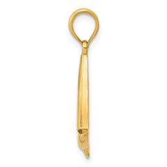 14k Sailboat Pendant - 2