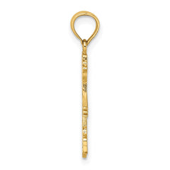14K Girl Charm - 2