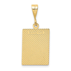 14k Friend Pendant