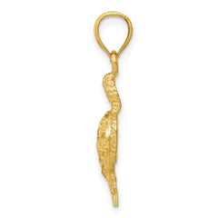 14K Turtle Pendant - 2