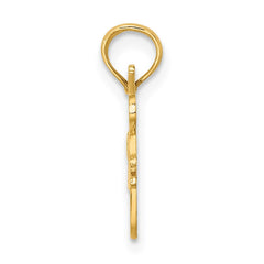 14K I HEART DANCING W/Dancer Charm