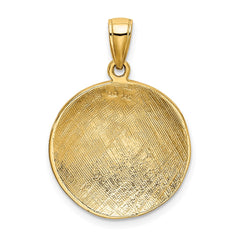 14k Soccer Ball Pendant - 3