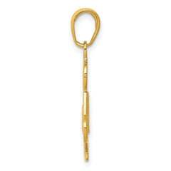 14k #1 DAD Charm - 8