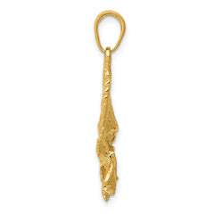 14k Eagle Charm - 2