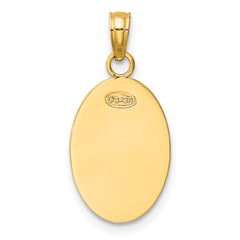 14k Saint Christopher Medal Pendant - 6