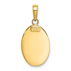 14k Saint Christopher Medal Pendant - 7