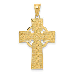 14k Celtic Cross Pendant - 17