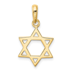 14K Star of David Pendant - 4