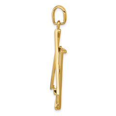 14K Star of David Pendant - 8