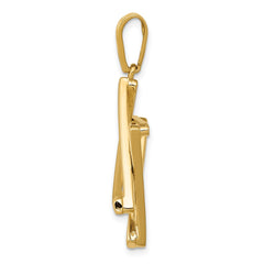 14K Star of David Pendant - 5