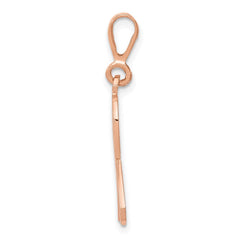 14k Rose Gold Awareness Pendant