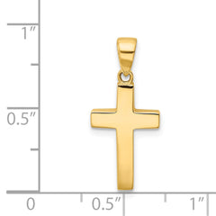 14K Cross Pendant - 5