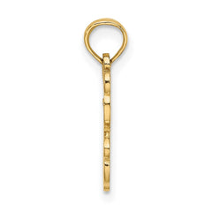 14K Cut out Teddy Bear Charm