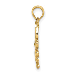 14K Rabbit Charm