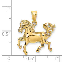 14K Horse Charm - 3