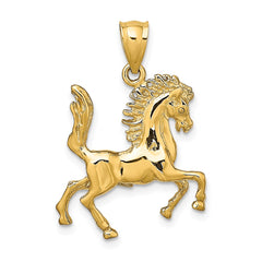 14K 3-D Horse Charm - 2