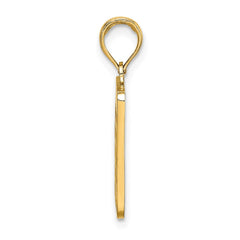 14K w/ Enamel Bingo Card Charm