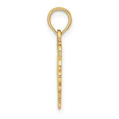 14K Love In Heart Charm
