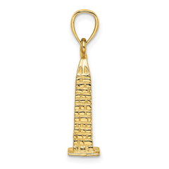 14K 3D Washington Monument Charm - 2