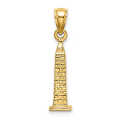 14K 3D Washington Monument Charm - 2