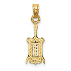 14K Wine Opener Charm