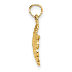 14K Scallop Shell Charm - 2
