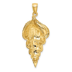 14K Wentletrap Shell Charm - 2