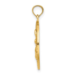 14K LAUDERDALE-BY-THE-SEA FL w/Pelican Charm