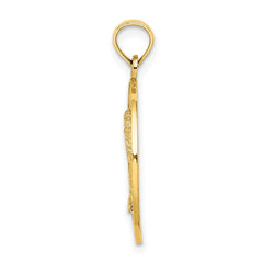14K HILTON HEAD SC Palm Tree Charm