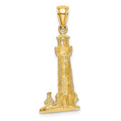 14K 2-D Assateague Island Lighthouse, Va Charm