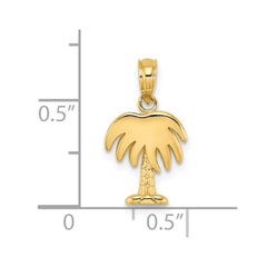 14K Charleston Palm Tree Charm - 2