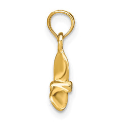 14K 3-D w/ 3 Blades Propeller Charm - 2