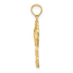 14K HAWAII Palm Tree Charm - 2