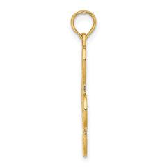 14K Treble Clef Charm - 2