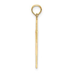 14K Textured Star Of David Charm - 2