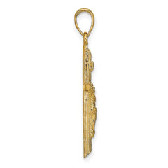 14k Crucifix Pendant - 3