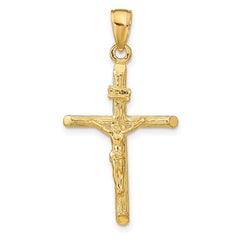 14k Crucifix Pendant - 3
