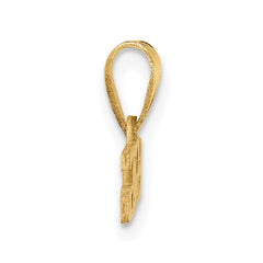 14K Polished 2024 Graduation Charm