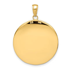 14k Saint Christopher Medal Pendant - 4