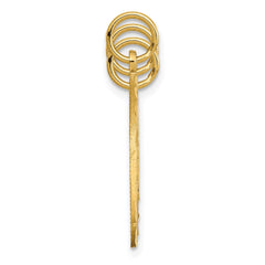 14k 3 piece Break-apart BEST FRIENDS Charm Set