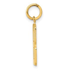 14k Medium Polished Number 8 Charm - 2