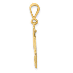 14k Medium Polished Number 23 Charm - 2