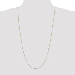 14K 30 inch .6mm Octagonal Snake with Lobster Clasp Chain